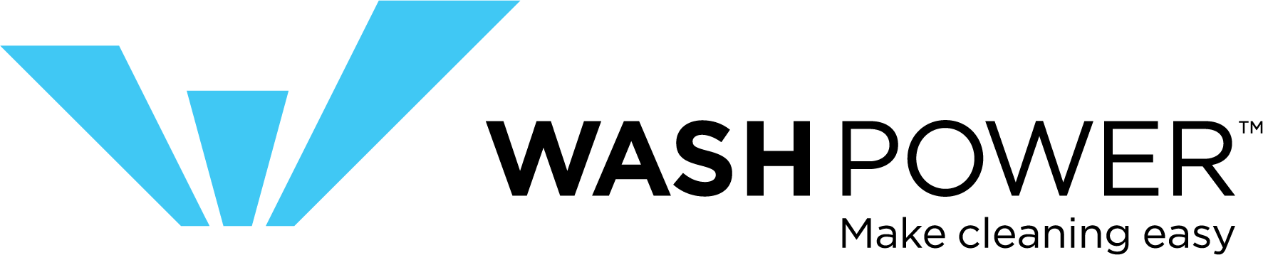 Logo van Washpower, het merk van schoonmaakrobots speciaal ontworpen voor het efficiënt schoonmaken van stallen, aangeboden door JWT Techniek in de achterhoek.